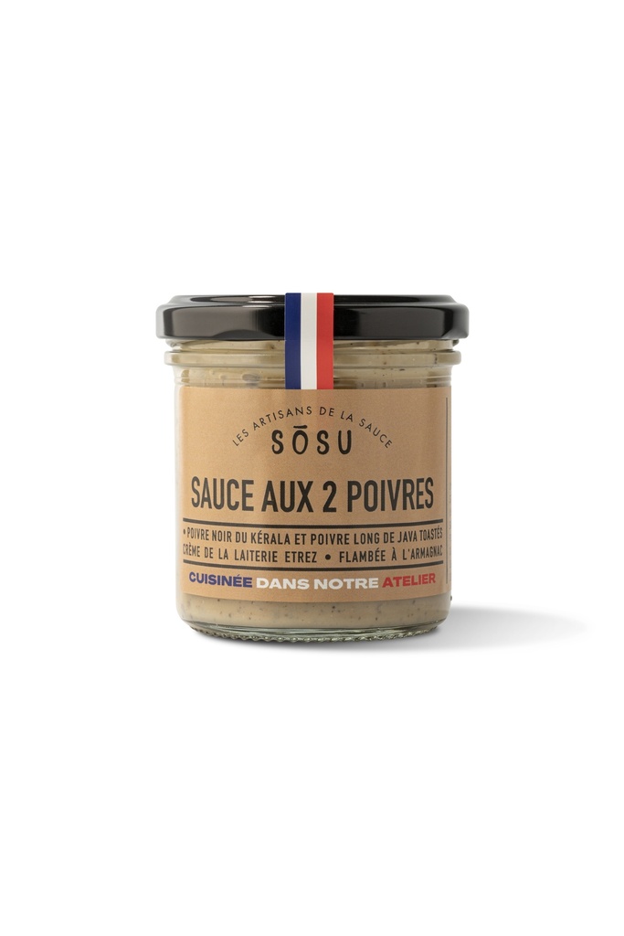 Sauce aux 2 poivres (pot 165mL)
