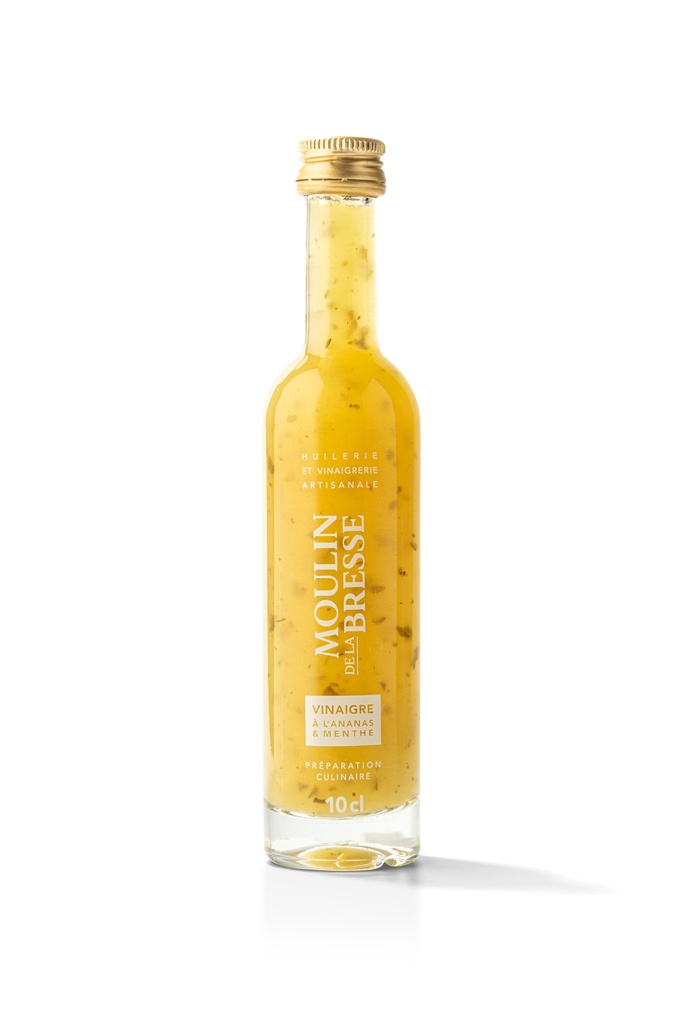 Vinaigre à l'ananas & menthe (10cL)