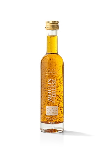 [PF086] Huile d'olive & piment de Bresse (10cL)