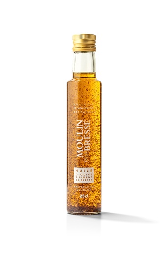 [PF189] Huile d'olive & piment de Bresse (25cL)