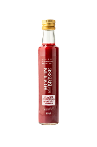 [PF358] Vinaigre aux fruits rouges & baie de Tasmanie (25cL)
